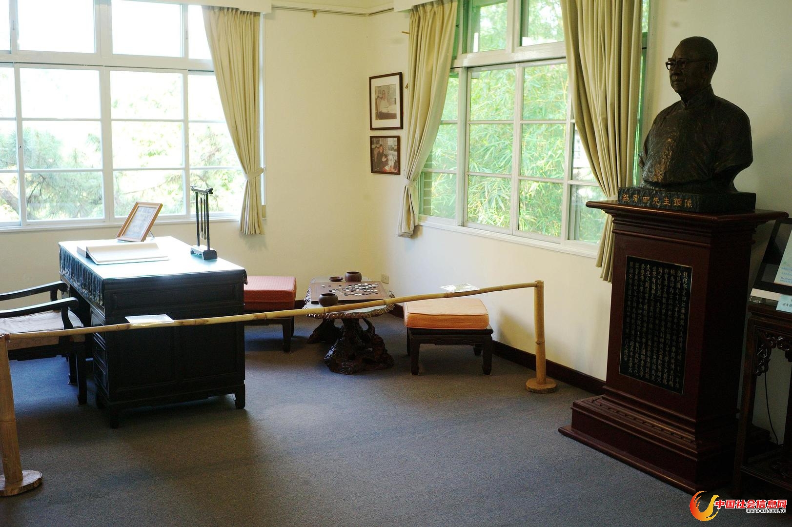 钱穆故居素书楼内一角，钱穆曾居于此22年 图据视觉中国